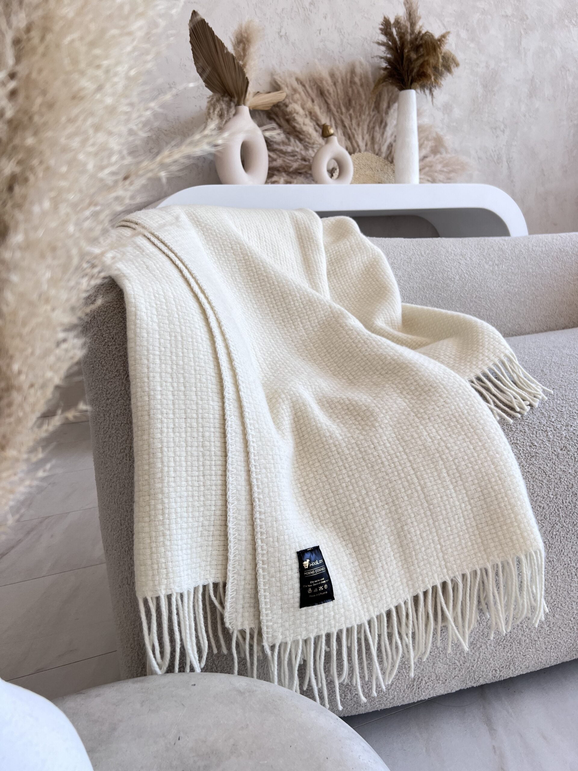 Woolland MERINO COSINESS Luxury Milky Touch villane pedas