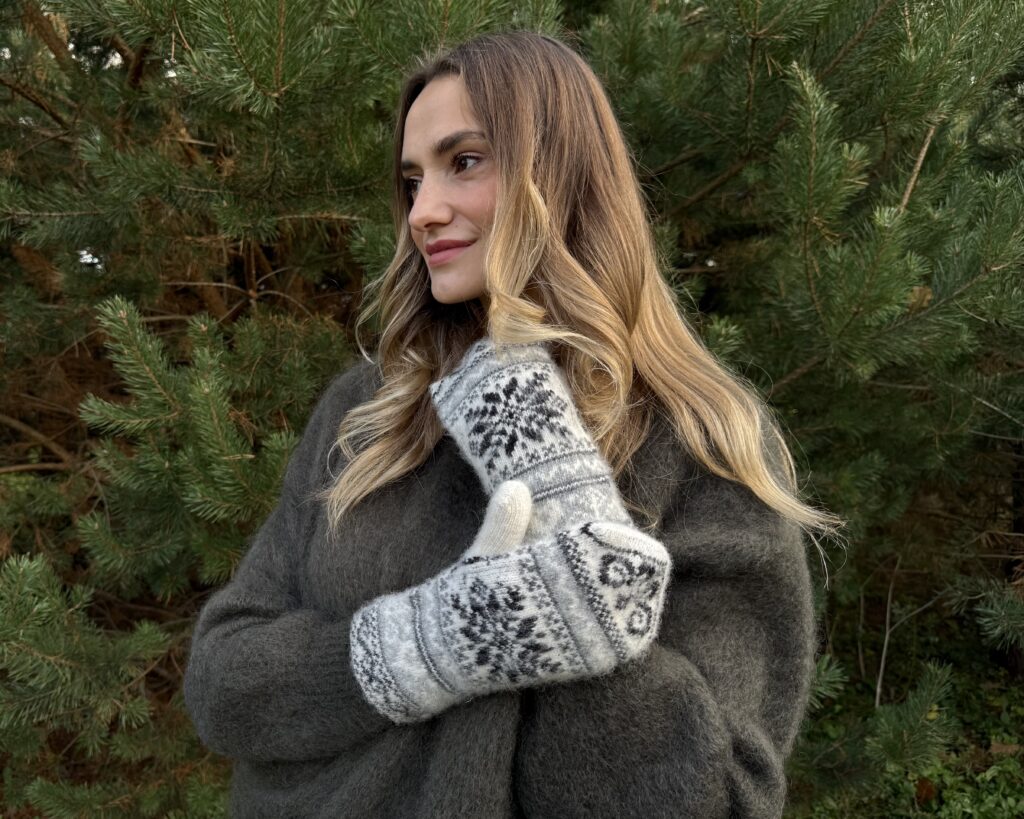 Naiste meriinovillased kindad BALTA ŽIEMA