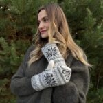 Naiste meriinovillased kindad BALTA ŽIEMA