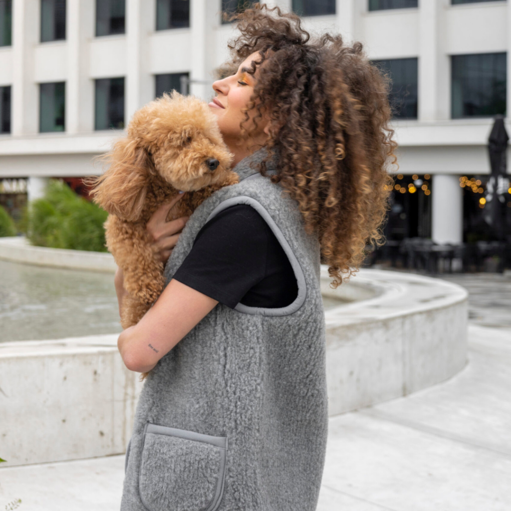 Meriinovillane vest hall 'UNISEX'