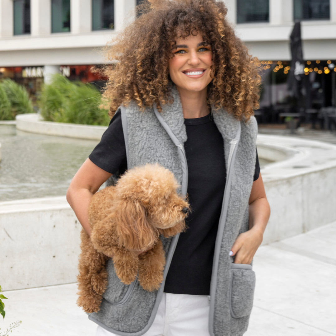 Meriinovillane vest hall 'UNISEX'