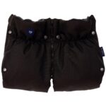 Zaffiro naturaalsed villased kindad lapsevankrile GRAPHITE