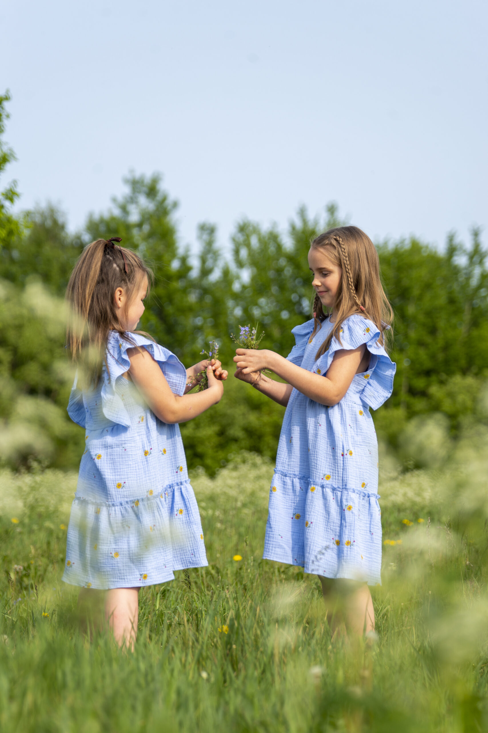 Musliinpuuvillane kleit MEADOW FAIRY