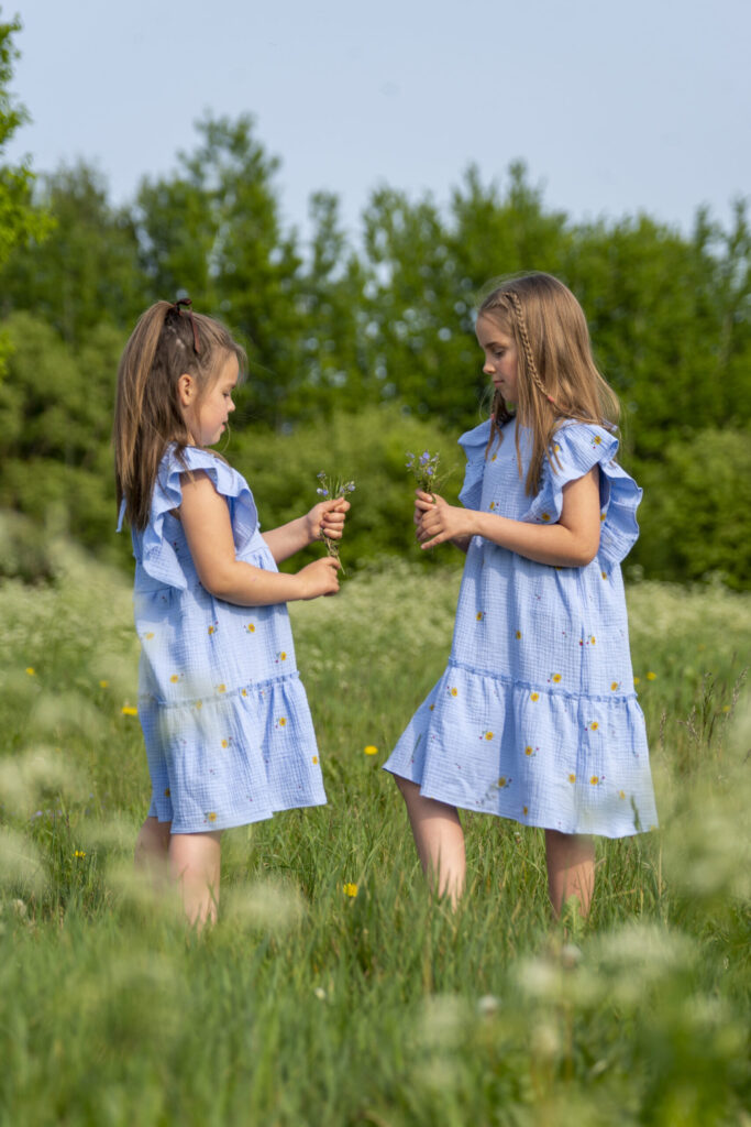 Musliinpuuvillane kleit MEADOW FAIRY