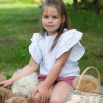 Musliinpuuvillane pluus LITTLE CLOUD