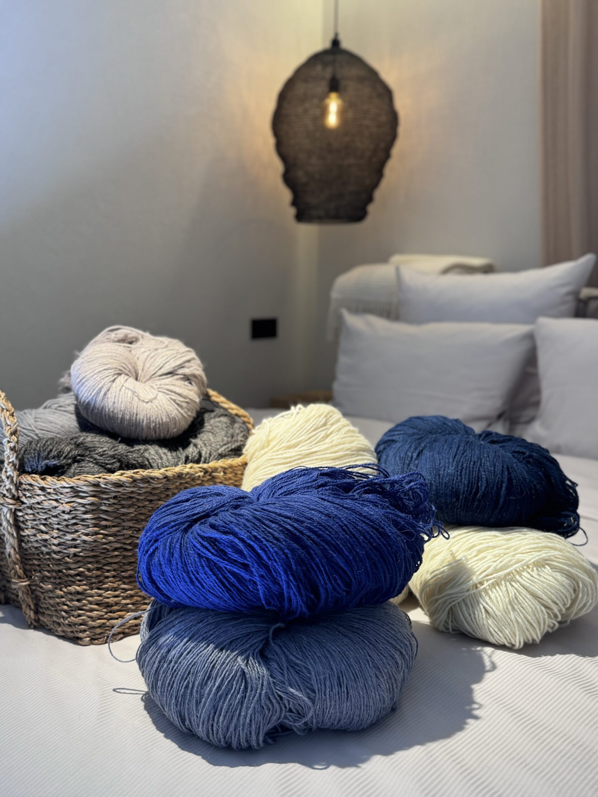 10 kg Lambavillase lõnga komplekt – erinevates looduslikes toonides