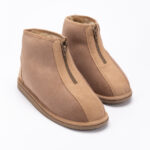 WoolLando meeste pruunid seemisnahast karusnahaga saapad TONAS