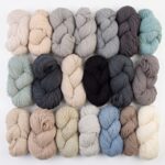 Looduslikes värvides lambavilla lõngade komplekt 10 kg, WoolLando