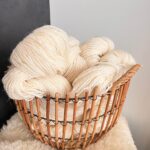 60% Siberi husky koervaill, 40% lambavill 1 kg – VALGE, WoolLando