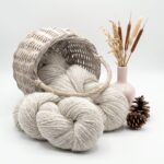 50% koera villa / 50% lambavilla lõng 1 kg – LIGHT GREY, WoolLando