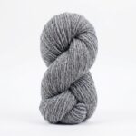 50% koera villa / 50% lambavilla lõng 1 kg – DARK GREY, WoolLando