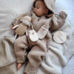 Laste pruunikas tallevillane kombinesoon – Zaffiro