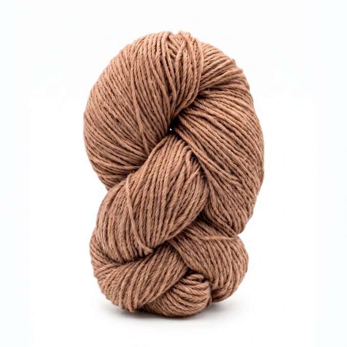 Alpakavilla lõng 100 g – PRUUNIKAS, WoolLando