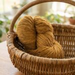 Lambavilla lõng 1 kg – MUSTARD BROWN, WoolLando