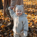 Laste kreemjas tallevillane kombinesoon – Zaffiro