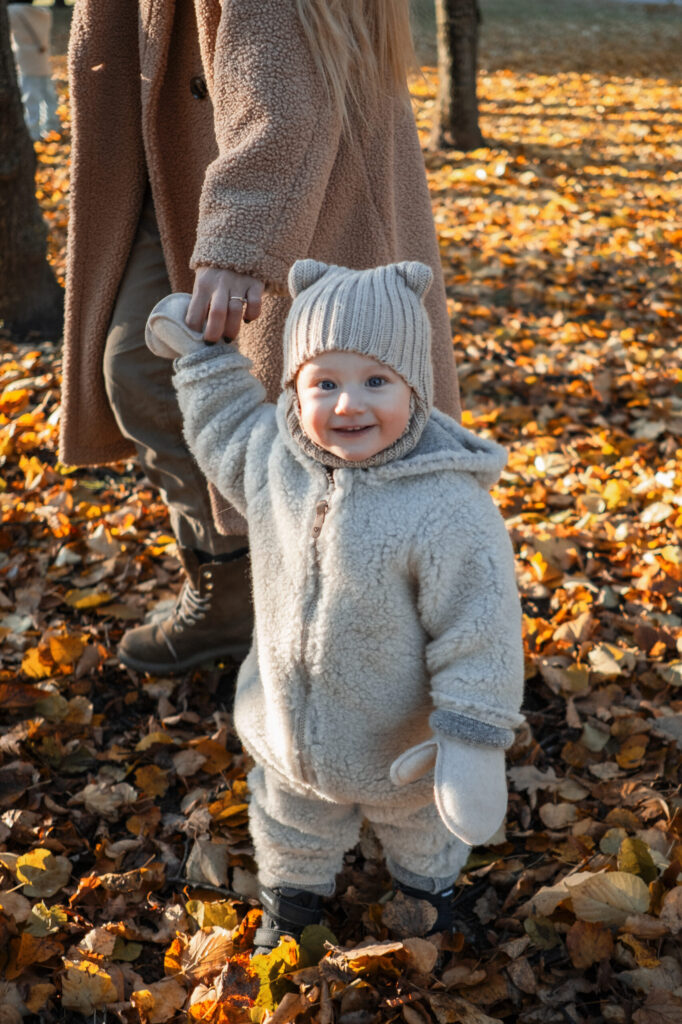 Laste kreemjas tallevillane kombinesoon – Zaffiro