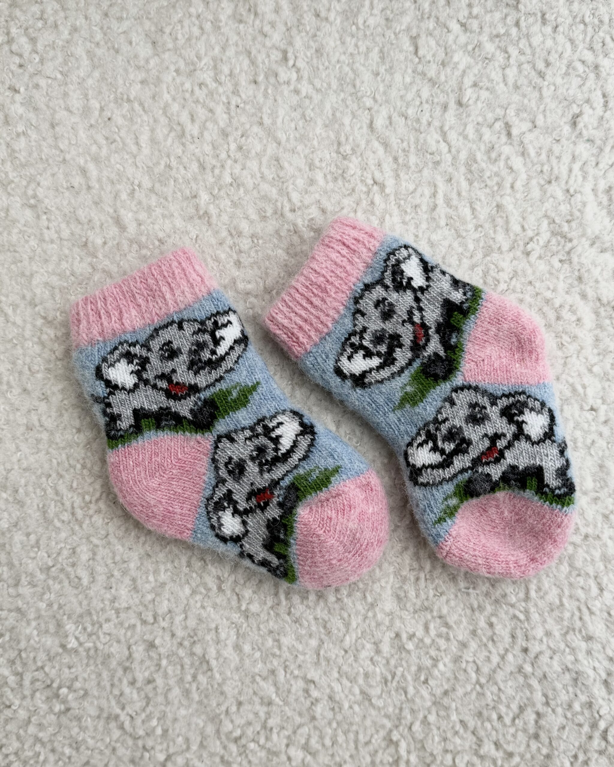 Laste merinovillased sokid ELEPHANT, WoolLando