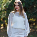 Laste moheerne kampsun PERLAS