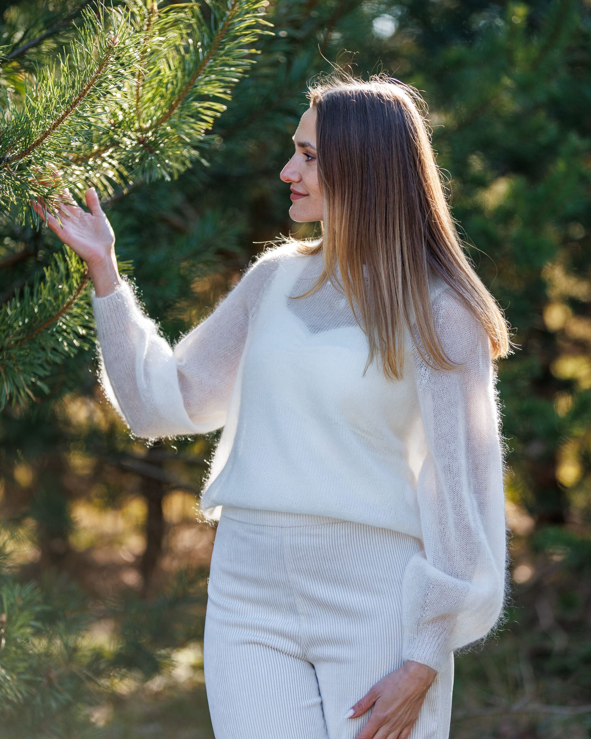 Laste moheerne kampsun PERLAS