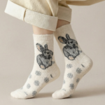 Meriino villased sokid BUNNY, WoolLando