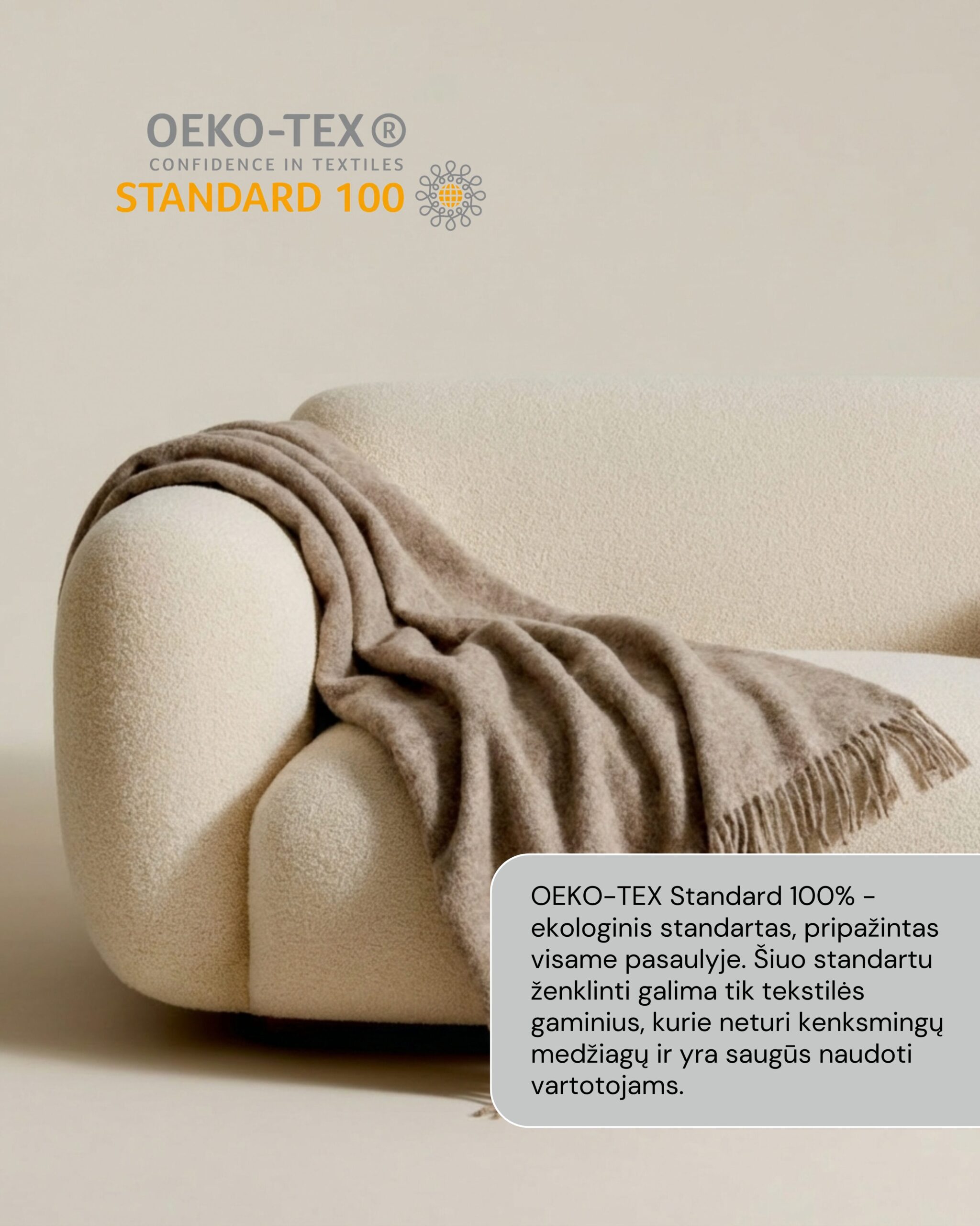 Uus-Meremaa lambavilla tekk LIGHT BROWN, WoolLando