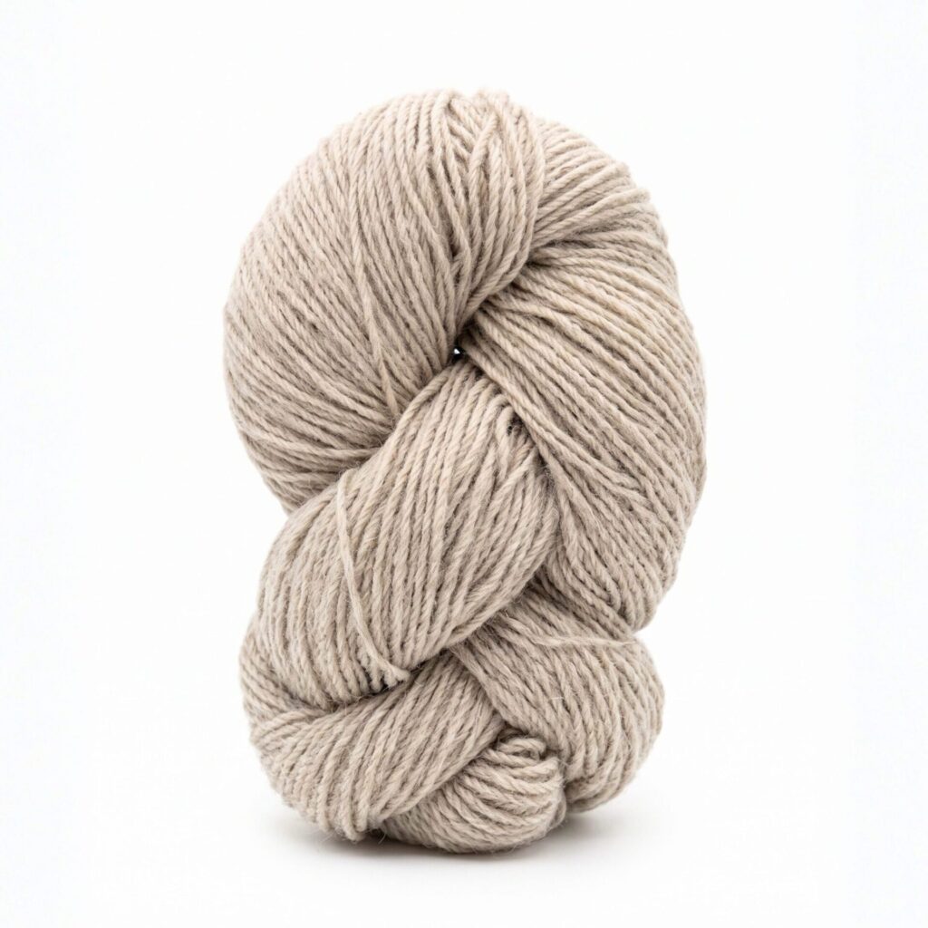 Uus-Meremaa lambavilla lõng 1 kg – LIGHT BROWN, WoolLando