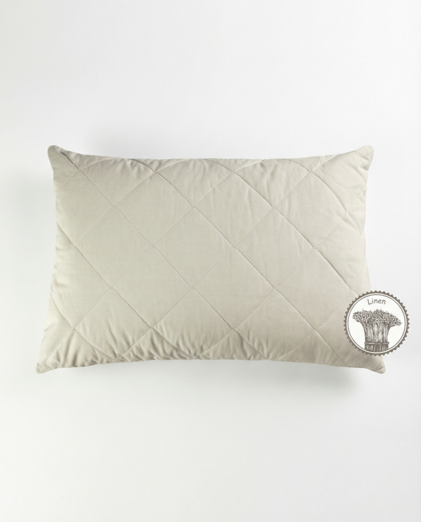 Luksuslik hüpoallergeenne linakiudpadjake LINEN, WoolLando