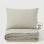 Luksuslik allergiavastane looduslik linane voodipesu komplekt LINEN 300 g/m²