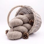 Lambavilla lõng 1 kg – PRUUN, WoolLando