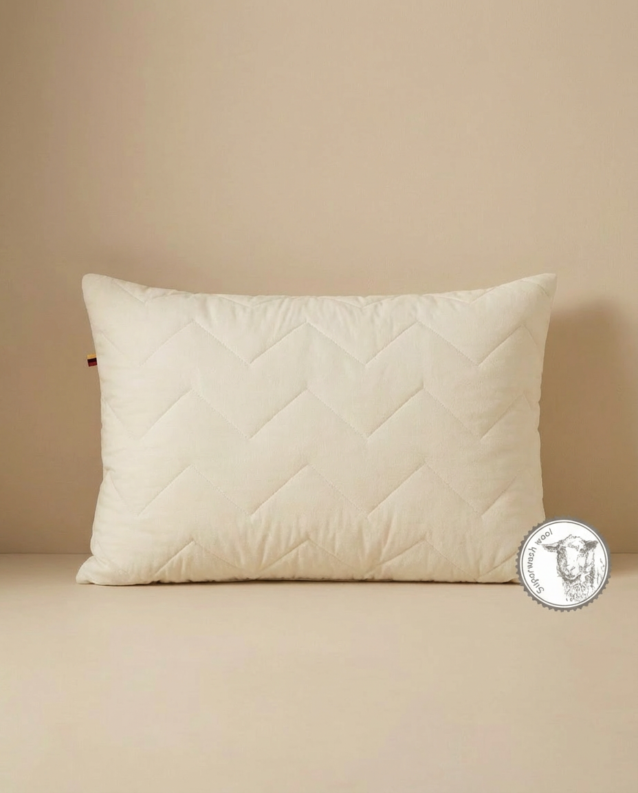 Pestav lambavillane teki ja padja komplekt SUPERWASH 300 g/m²
