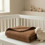 Laste kerge kaamelivilla ja merinovillatekk-pleed, WoolLando