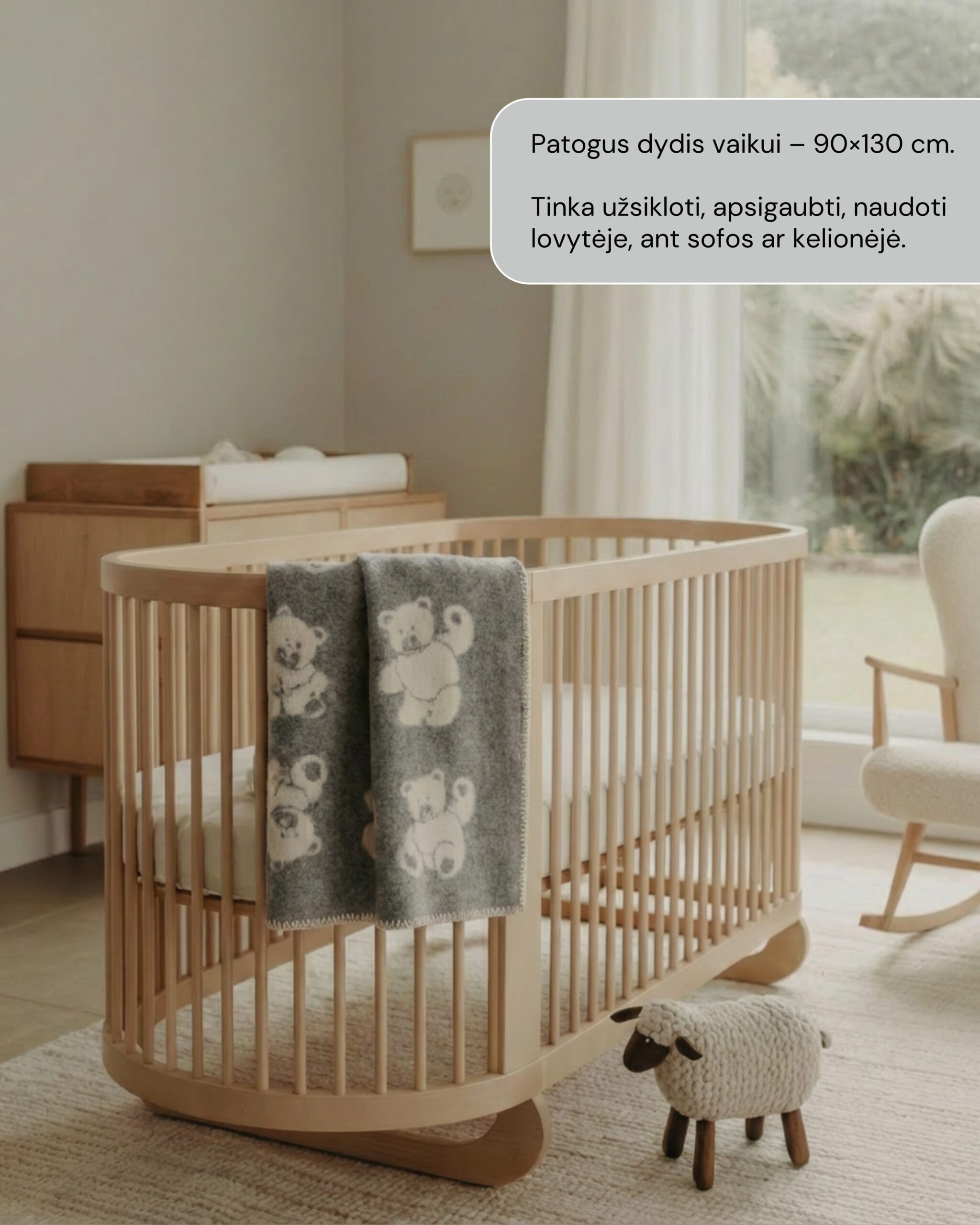 Laste hall villa tekk TEDDY BEAR