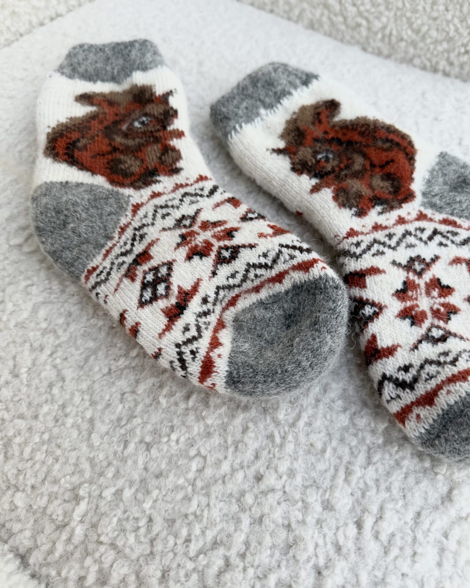Laste merinovillased sokid VOVERYTĖ, WoolLando