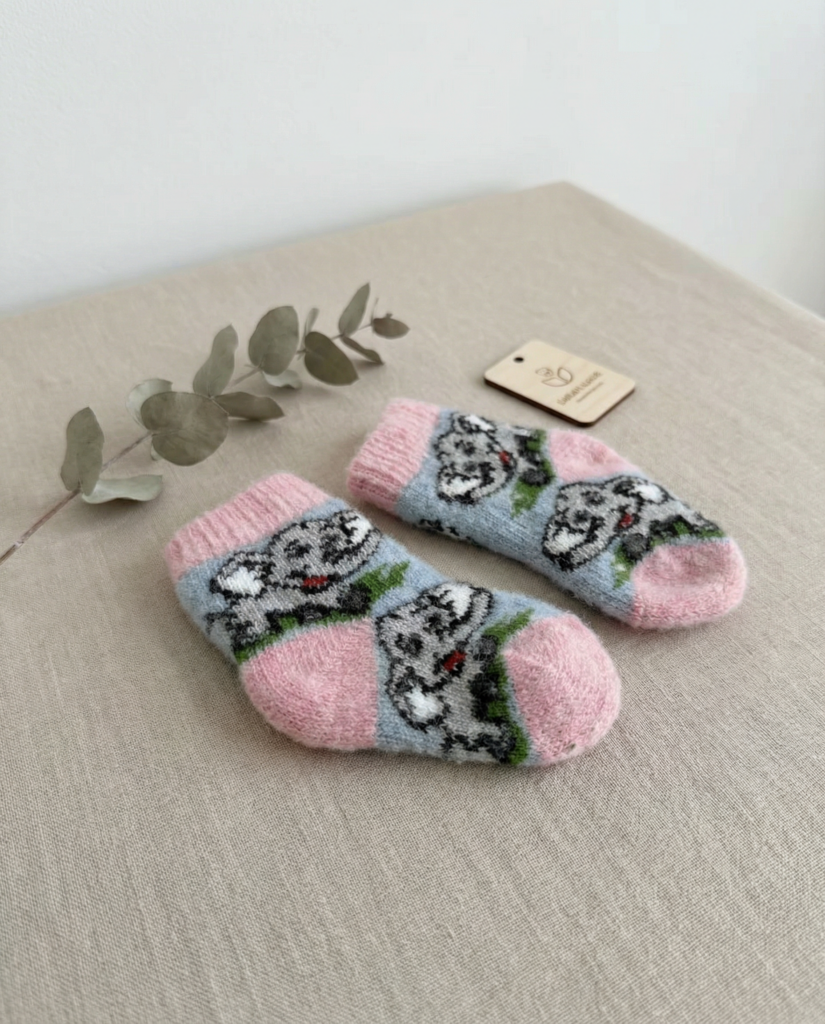 Laste merinovillased sokid ELEPHANT, WoolLando
