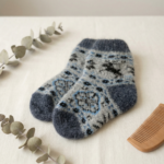 Laste merinovillased sokid BLUE DEER, WoolLando