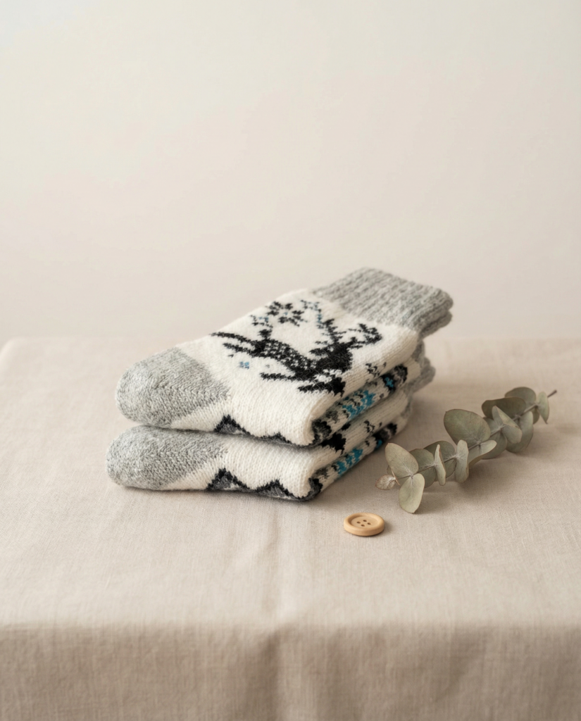 Laste merinovillased sokid FOREST FAIRYTALE, WoolLando