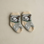 Laste merinovillased sokid BROWN RABBIT, WoolLando