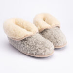 Meriinovillased saapad-sussid GREY, WoolLando