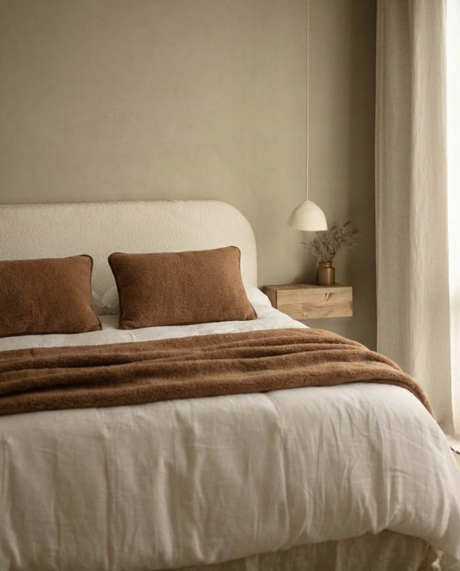 Kerge kaamelvillane tekk-pleed, WoolLando