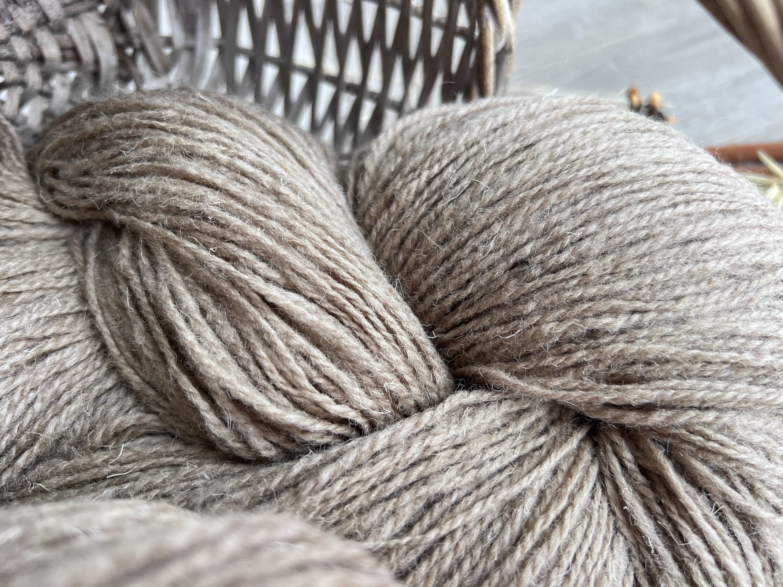 Lambavilla lõng 1 kg – PRUUN, WoolLando