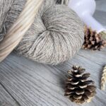 50% lambavill, 50% koervaill lõng 1 kg – PRUUN, WoolLando