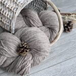 Lambavilla lõng 1 kg – PRUUN, WoolLando