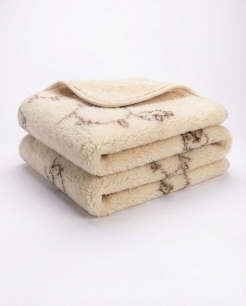 100% merinovillainen kerge tekk-pleed AVYTĖ, WoolLando