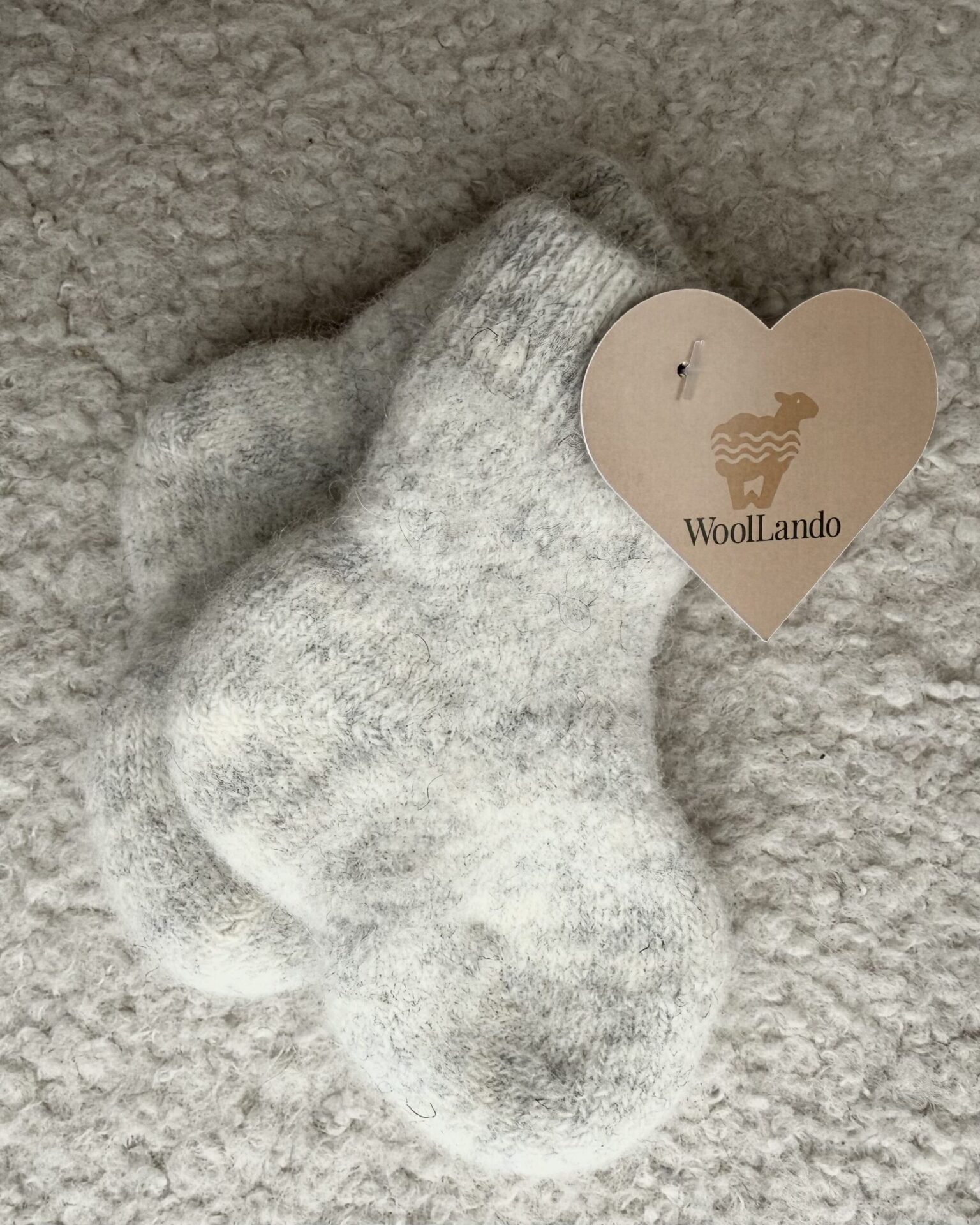 Laste merinovillased sokid FLUFF, WoolLando