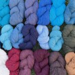 Värviliste lambavilla lõngade komplekt 10 kg, WoolLando