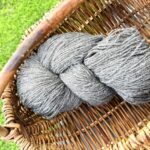 50% koera villa / 50% lambavilla lõng 1 kg – DARK GREY, WoolLando