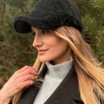 Loodusliku lambanahast must müts NIGHT, WoolLando