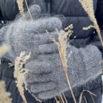 Meeste angoravillased sõrmikindad – GRAFIIT, WoolLando