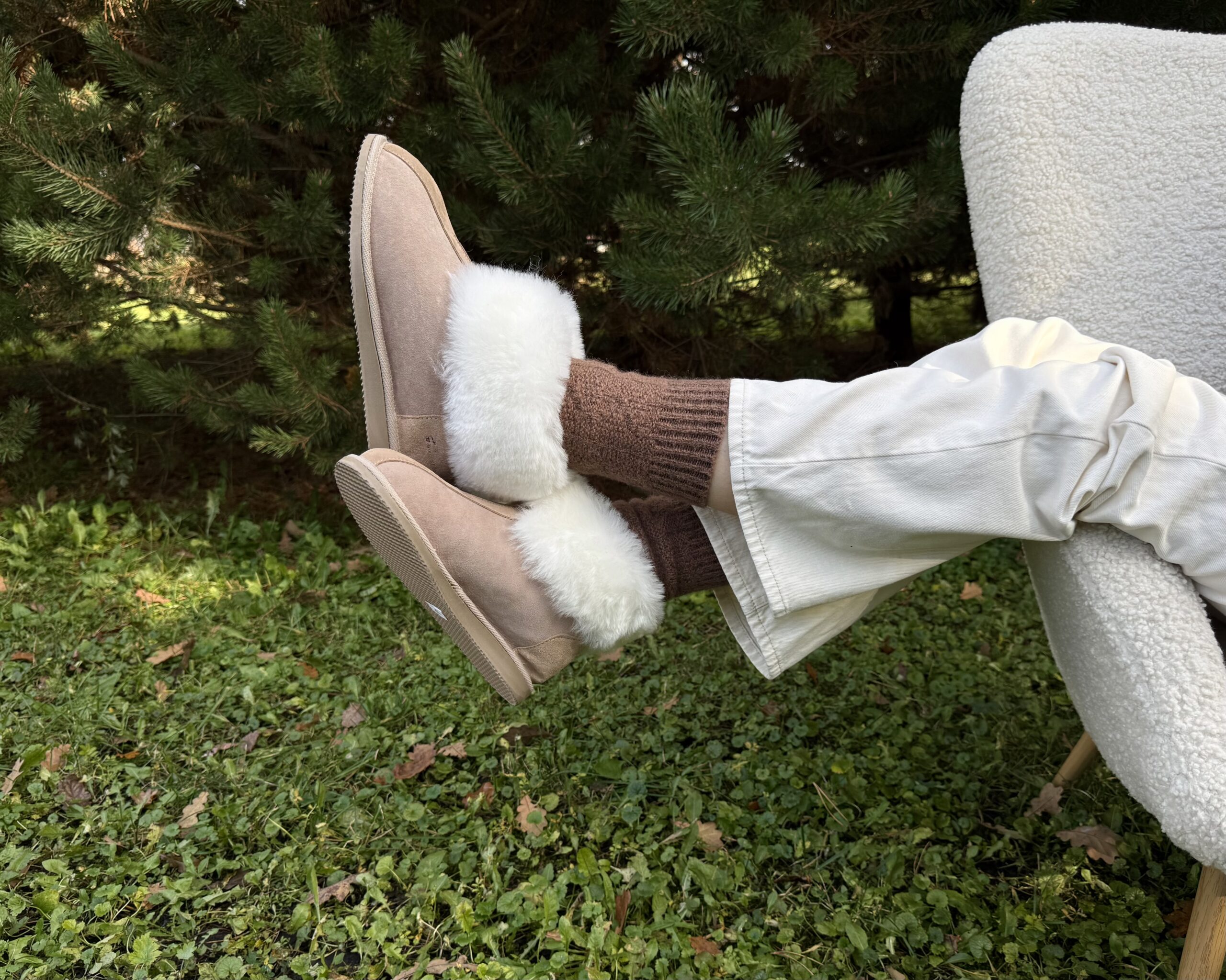 Uus-Meremaa lambavilla sokid – LATTE, WoolLando