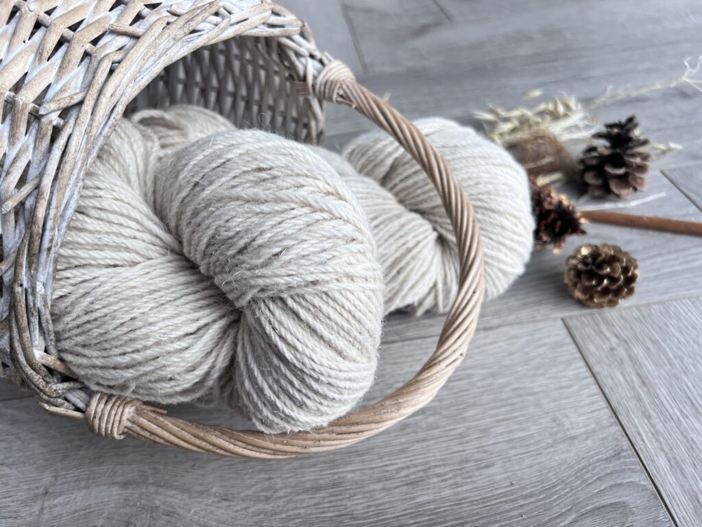 Uus-Meremaa lambavilla lõng 1 kg – KREEM, WoolLando